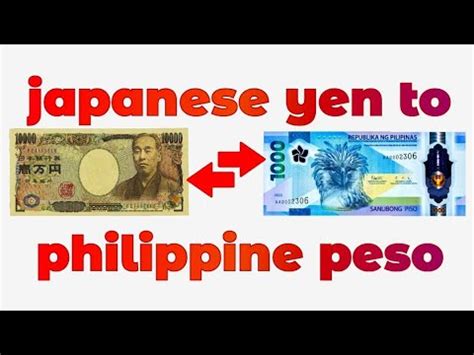 1000yen to peso|1000 Japanese Yens (JPY) to Philippine Pesos (PHP) today.